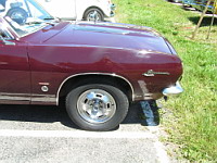 Plymouth Barracuda coupe (de 1967-69) (prise dans Rhone, France, 2014) (4)